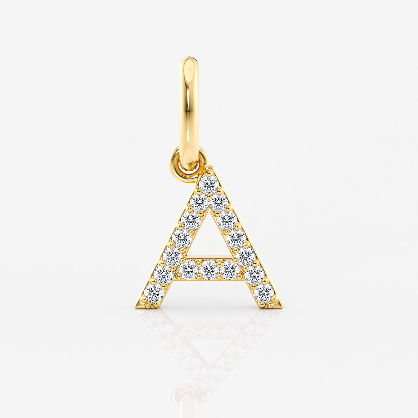 LOUIS VUITTON 18K Pink Gold Diamond Small LV Volt One Pendant Necklace  1136455