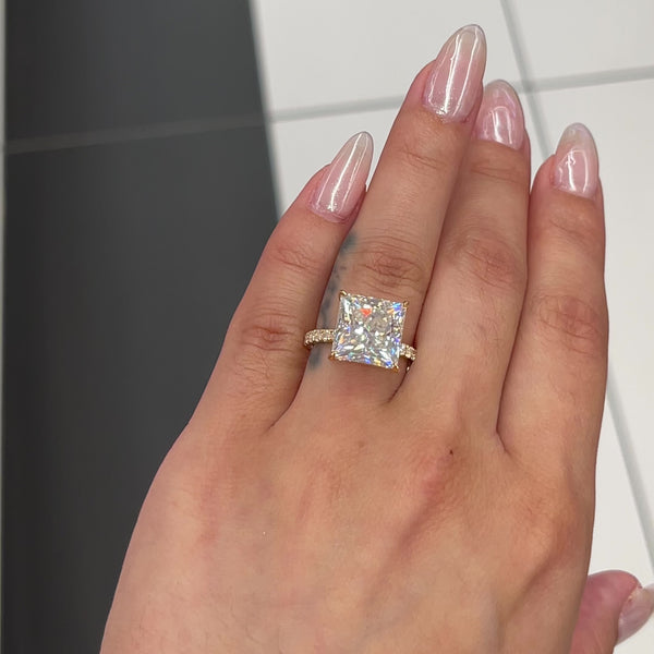 Fine Vintage Size 'O' or '7' Diamond Art Deco Eternity Ring – Fetheray