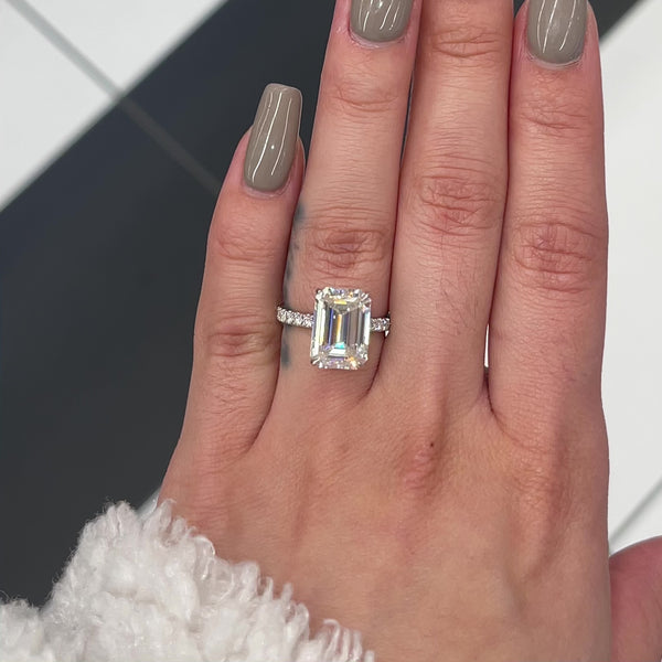 Emerald, Tourmaline & Tsavorite Engagement Rings